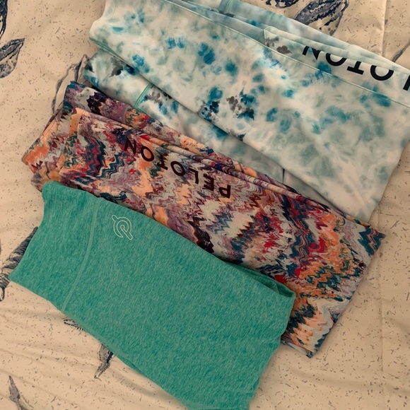 Peloton Pants - Peloton Bundle of leggings size Large